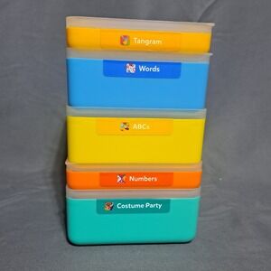 Osmo Education Tile Boxes Tangram Words Squiggle Numbers Costume Party Learning